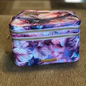 Dulce Candy Tartan & Twine double zip makeup bag